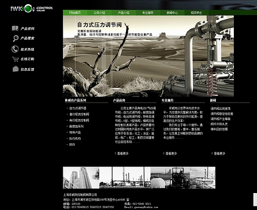 閥門網(wǎng)站首頁設(shè)計
